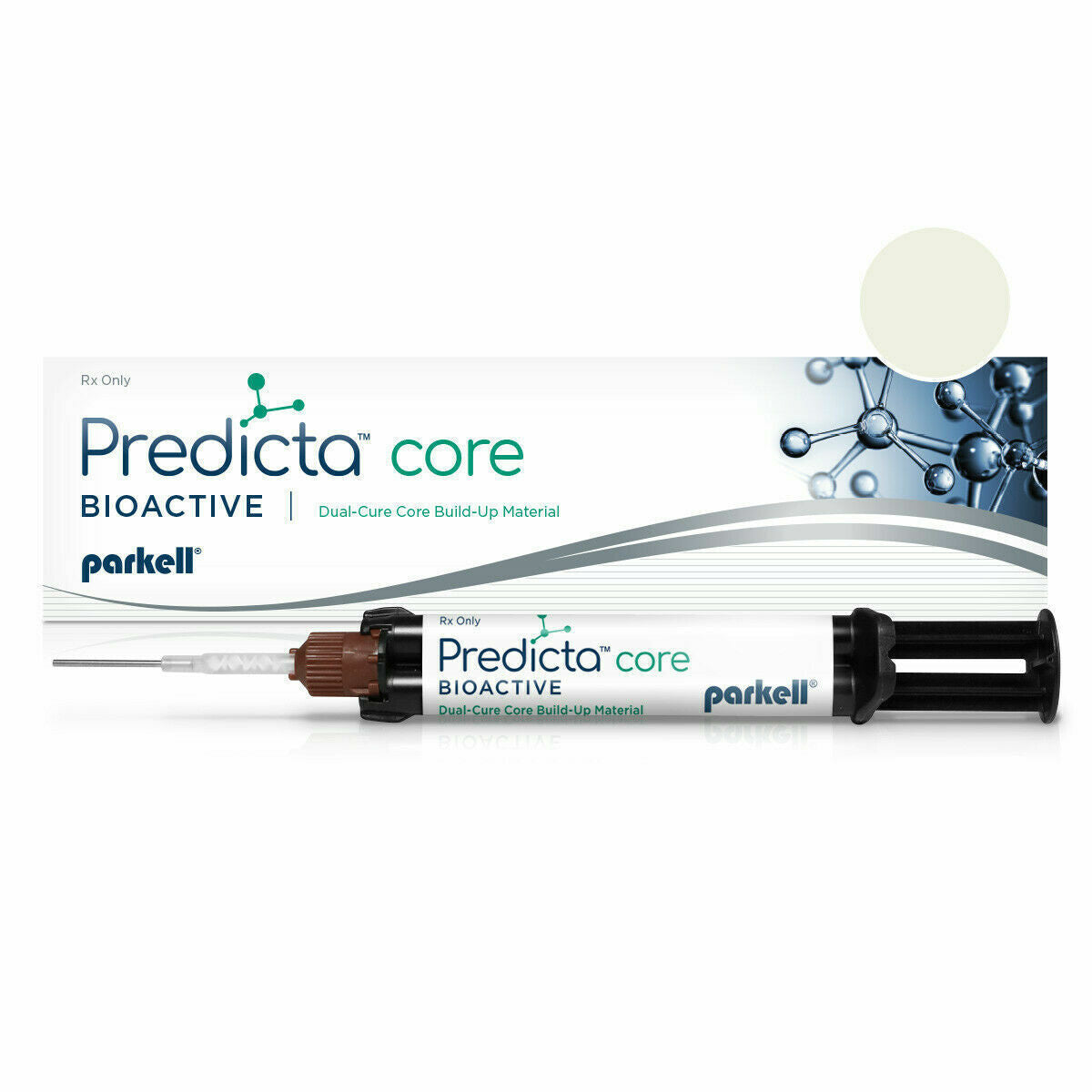 Parkell S606 Predicta Bioactive Core Material Stackable Dental Syringe Tooth 5 mL Parkell S606 Predicta Bioactive Core Material Stackable Dental Syringe Tooth 5 mL